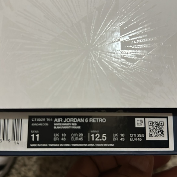 Nike air Jordans 6 retro Olympic J’s - Picture 6 of 6